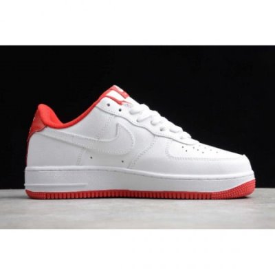 Nike Air Force 1 Low Beyaz / Kırmızı Kaykay Ayakkabı Türkiye - WYALSCGF